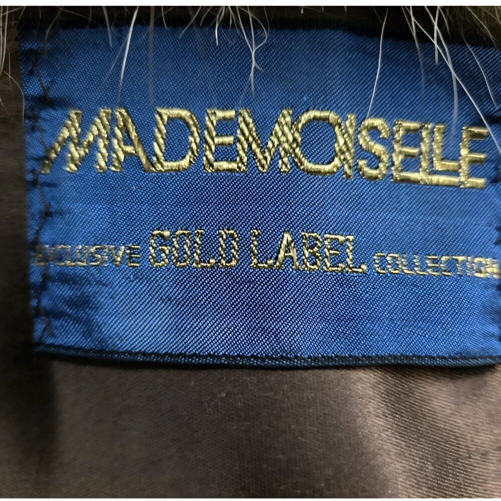 Vintage 1970s Mademoiselle Exclusive Gold Label Collection Raccoon Fur Coat - Picture 5 of 10